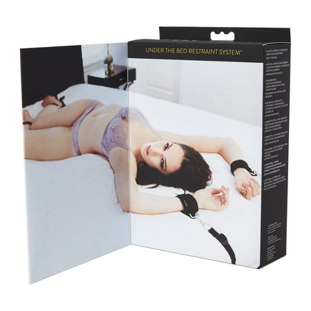 Sportsheets Under The Bed Restraint System Black - Zateo Joy