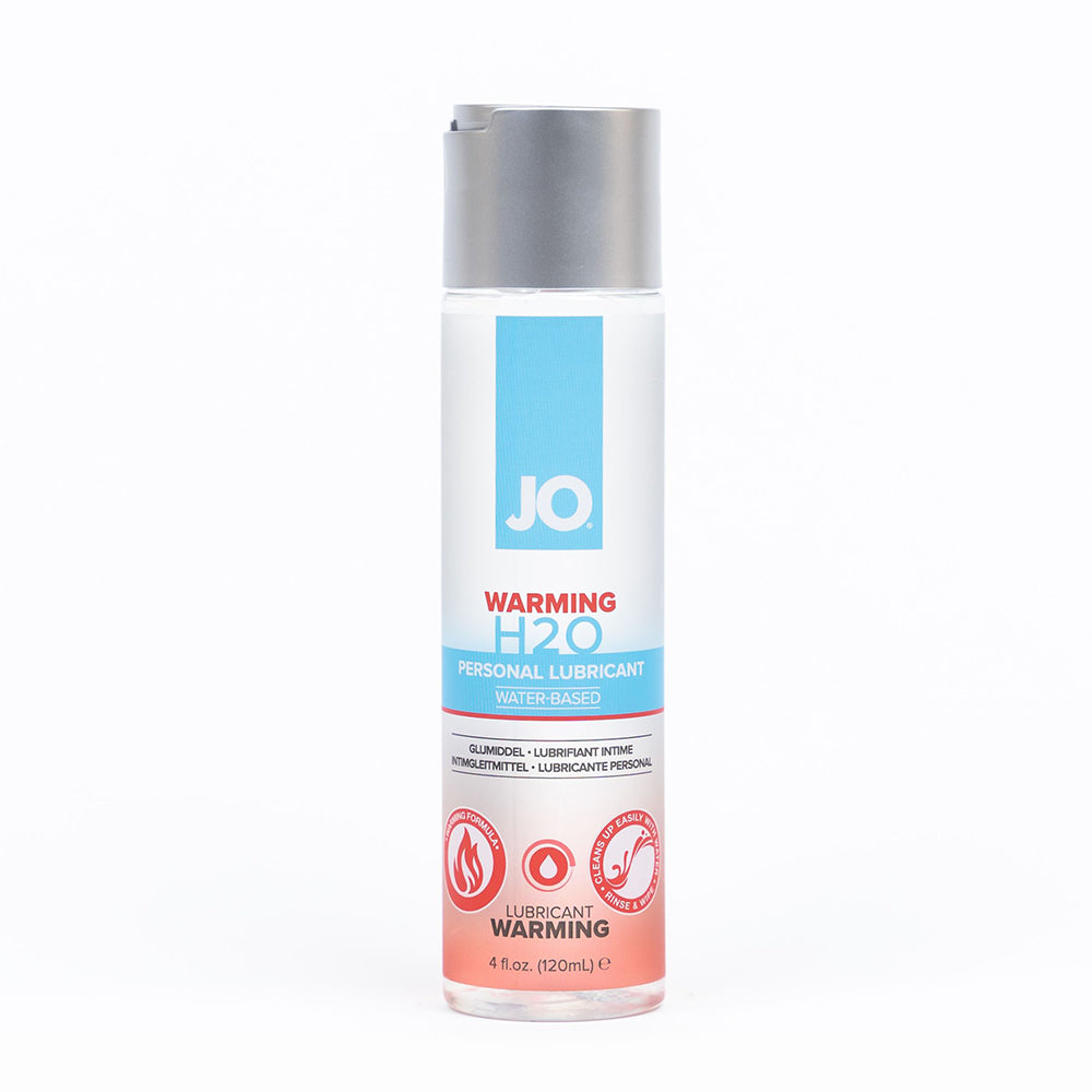 JO H2O Warming Water-Based Lubricant 4 oz. - Zateo Joy
