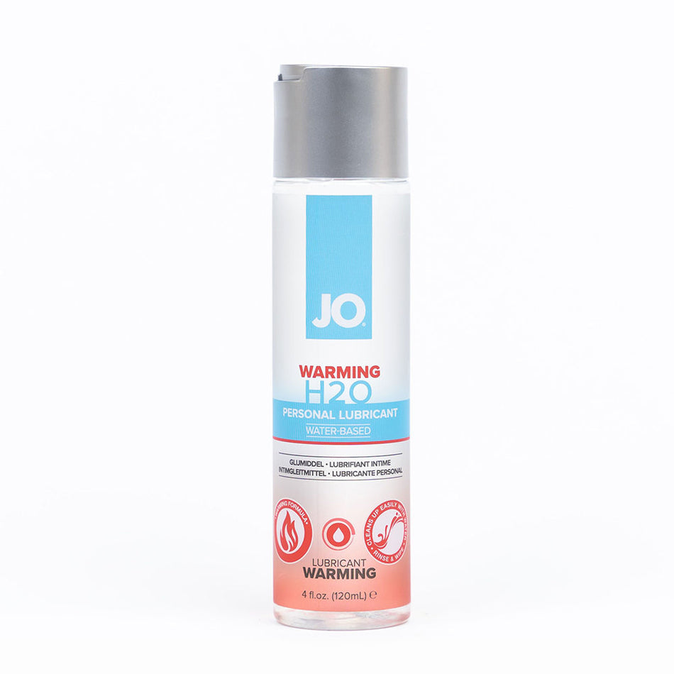 JO H2O Warming Water-Based Lubricant 4 oz. - Zateo Joy