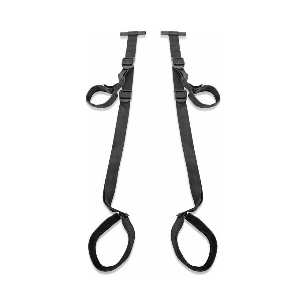 Pipedream Fetish Fantasy Series Adjustable Fantasy Door Swing Black - Zateo Joy