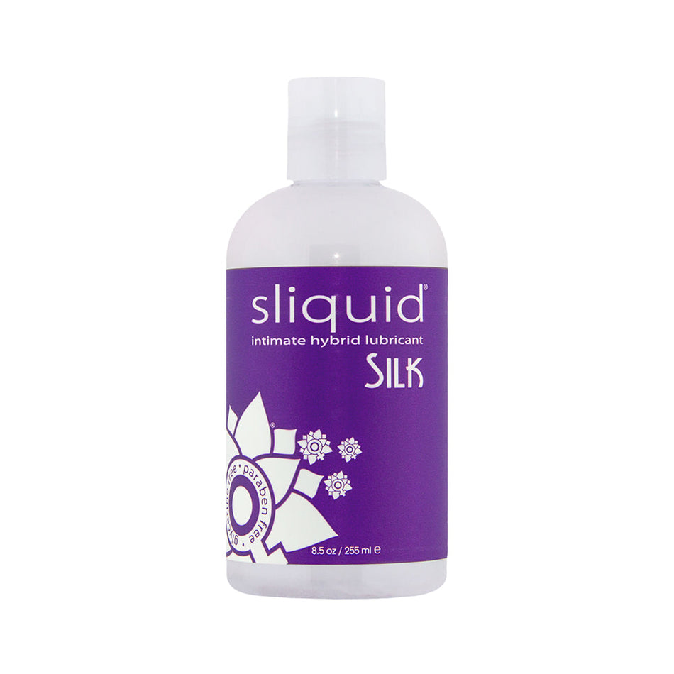 Sliquid Naturals Silk Hybrid Lubricant 8.5 oz. - Zateo Joy
