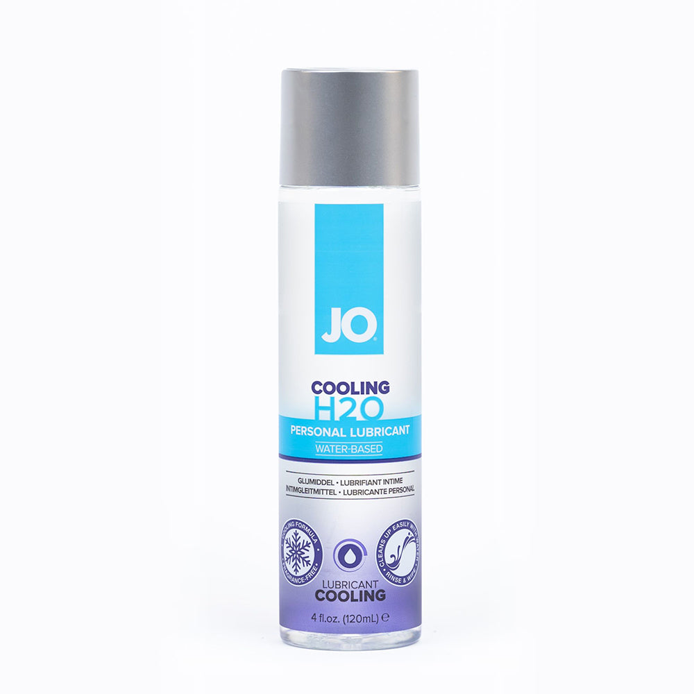 JO H2O Cooling Water-Based Lubricant 4 oz. - Zateo Joy