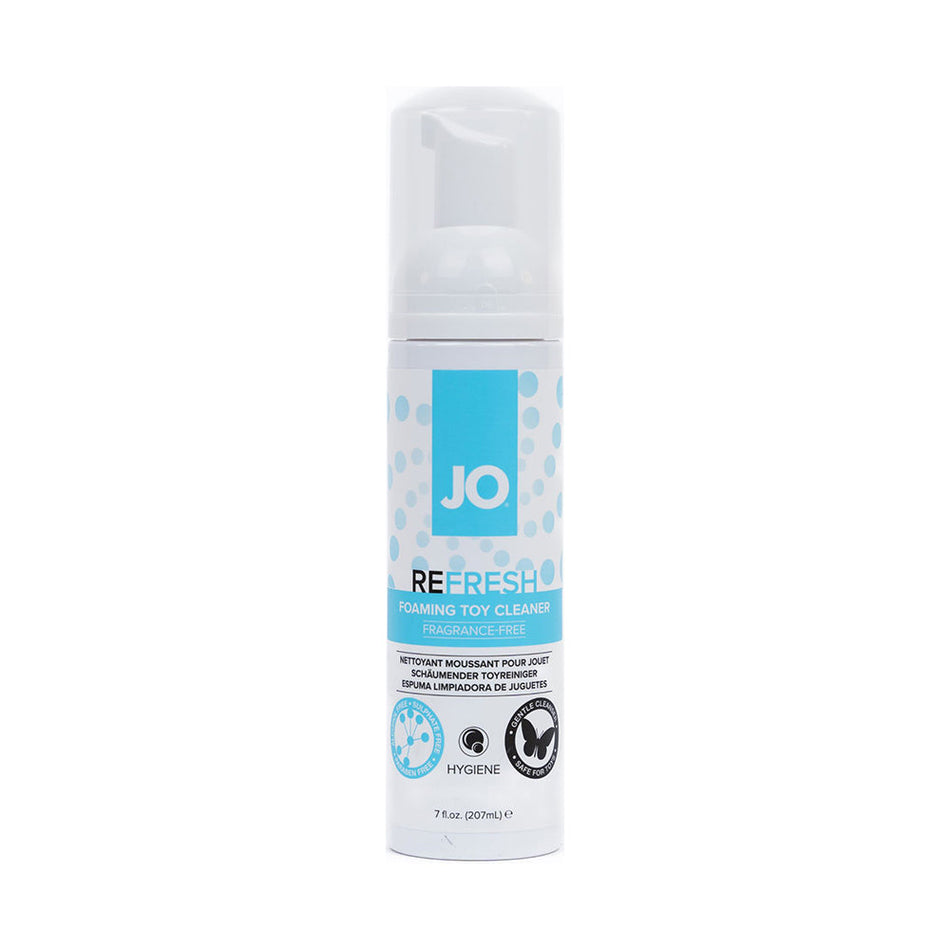 JO Refresh Foaming Toy Cleaner 7 oz. - Zateo Joy