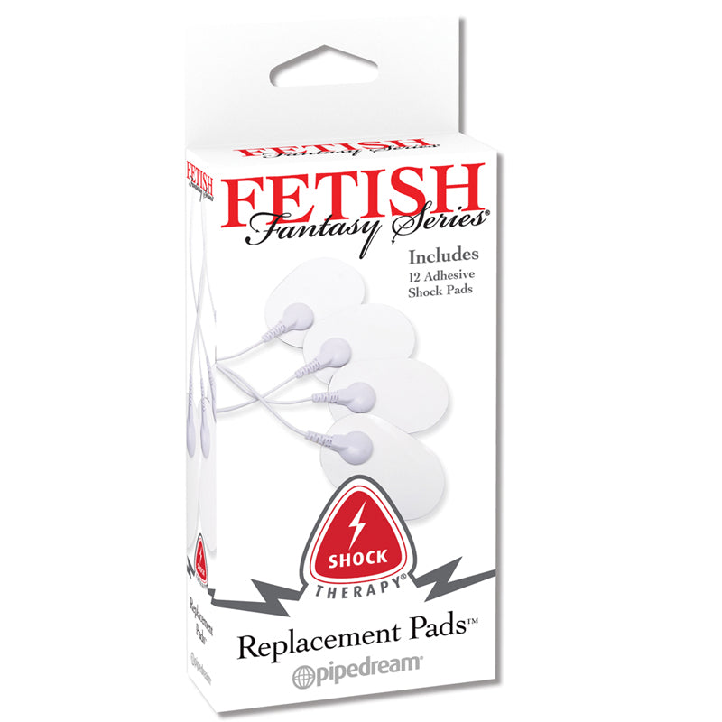 Pipedream Fetish Fantasy Series Shock Therapy Replacement Pads 12-Pack - Zateo Joy