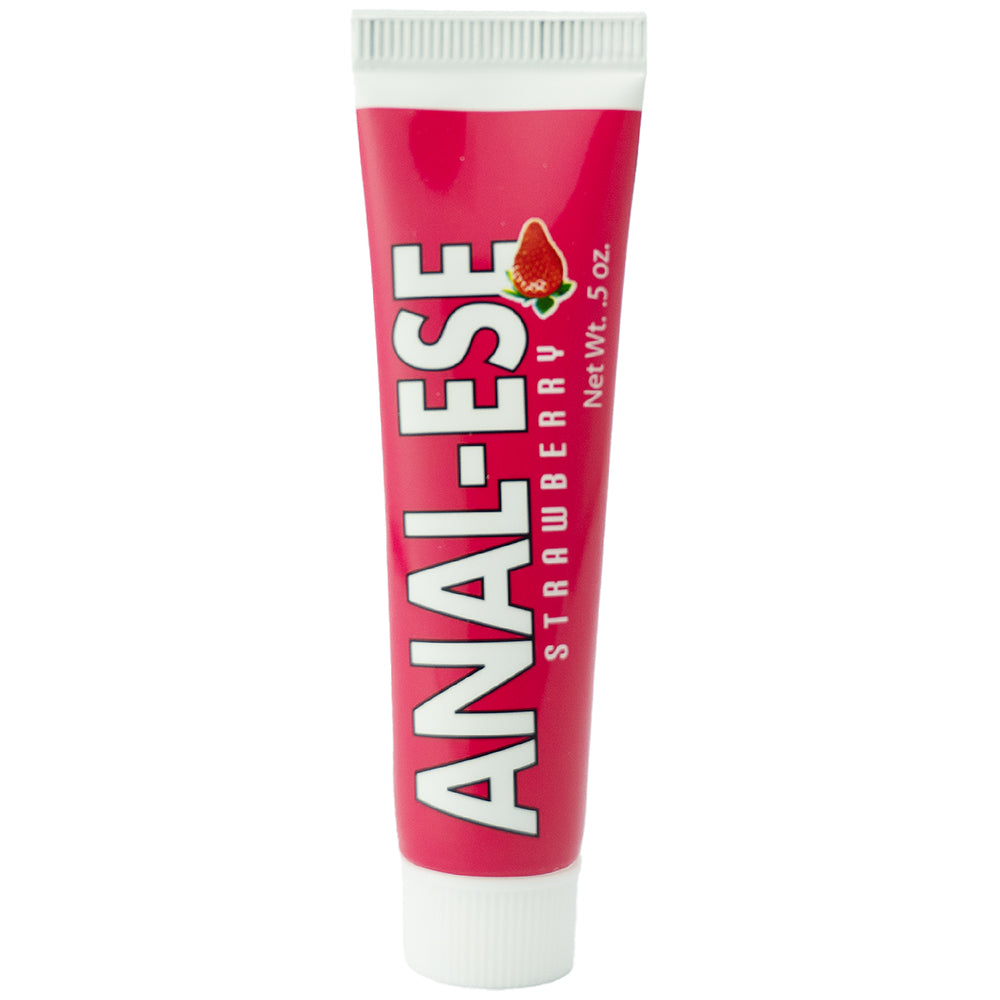 Anal-Ese Strawberry Desensitizing Cream 0.5 oz. - Zateo Joy