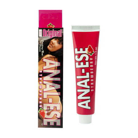 Anal-Ese Strawberry Desensitizing Cream 1.5 oz. - Zateo Joy