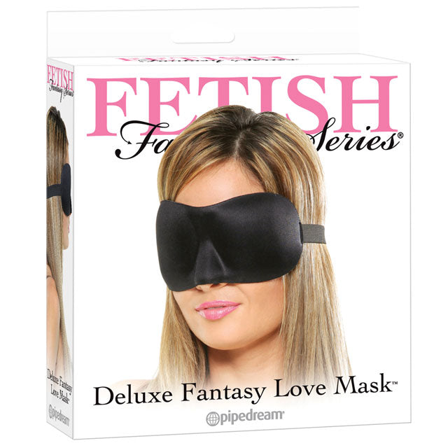 Pipedream Fetish Fantasy Series Deluxe Fantasy Love Mask Black - Zateo Joy