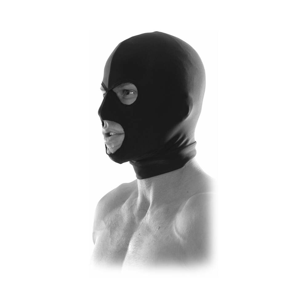 Pipedream Fetish Fantasy Series Limited Edition Spandex Hood Black - Zateo Joy