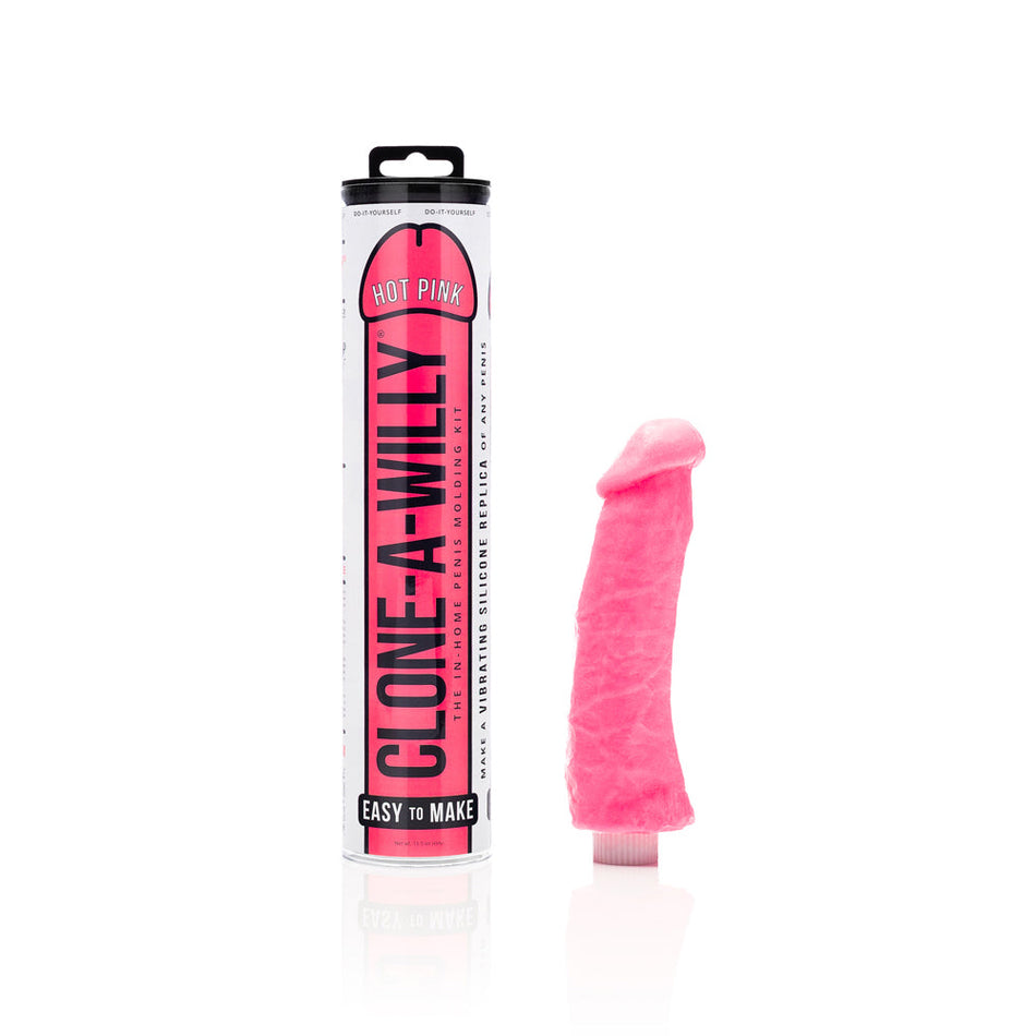 Clone-A-Willy DIY Vibrating Dildo Kit Hot Pink - Zateo Joy