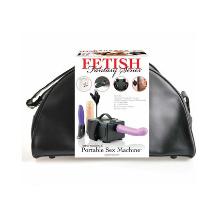 Fetish Fantasy Series 6-Piece International Portable Sex Machine Kit - Zateo Joy