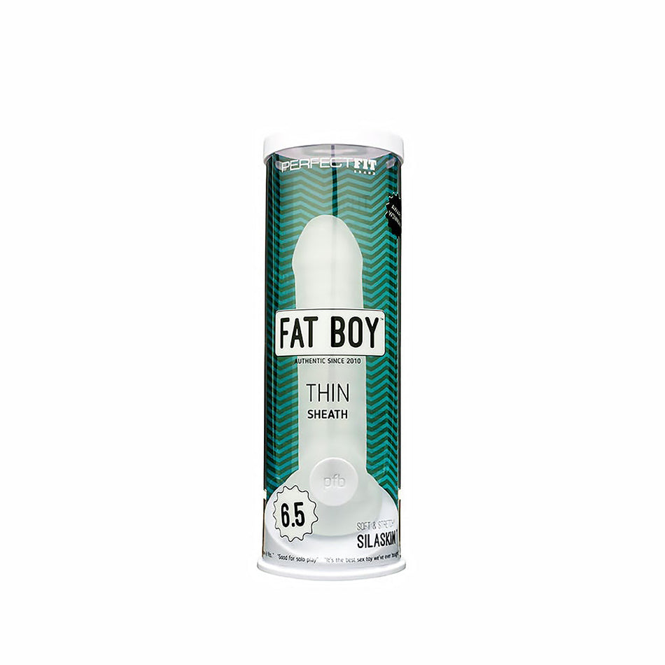 Fat Boy Thin 6.5 in. Extender Sheath Clear - Zateo Joy