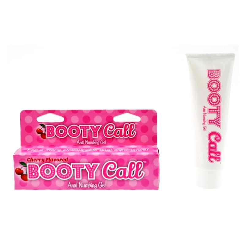 Booty Call Cherry Flavored Anal Numbing Gel 1.5oz. With Benzocaine - Zateo Joy