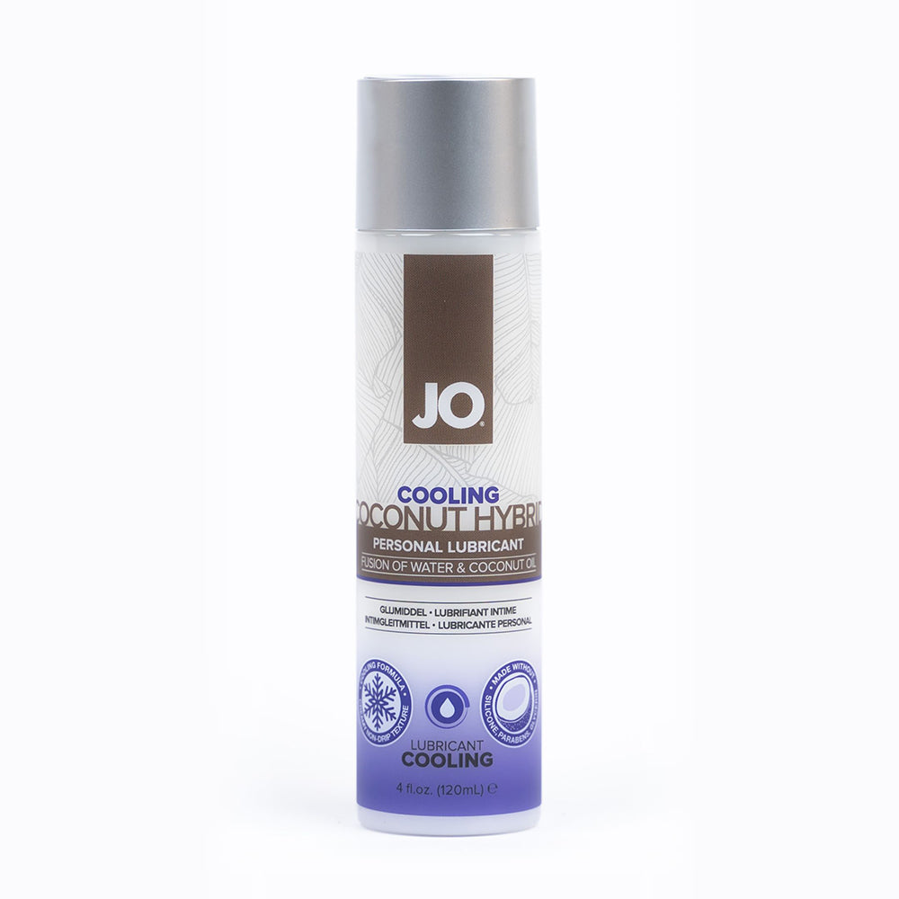 JO Coconut Hybrid Cooling Lubricant 4 oz. - Zateo Joy