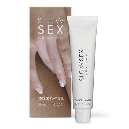 Bijoux Indiscrets Slow Sex Finger Play Gel 1 oz. - Zateo Joy