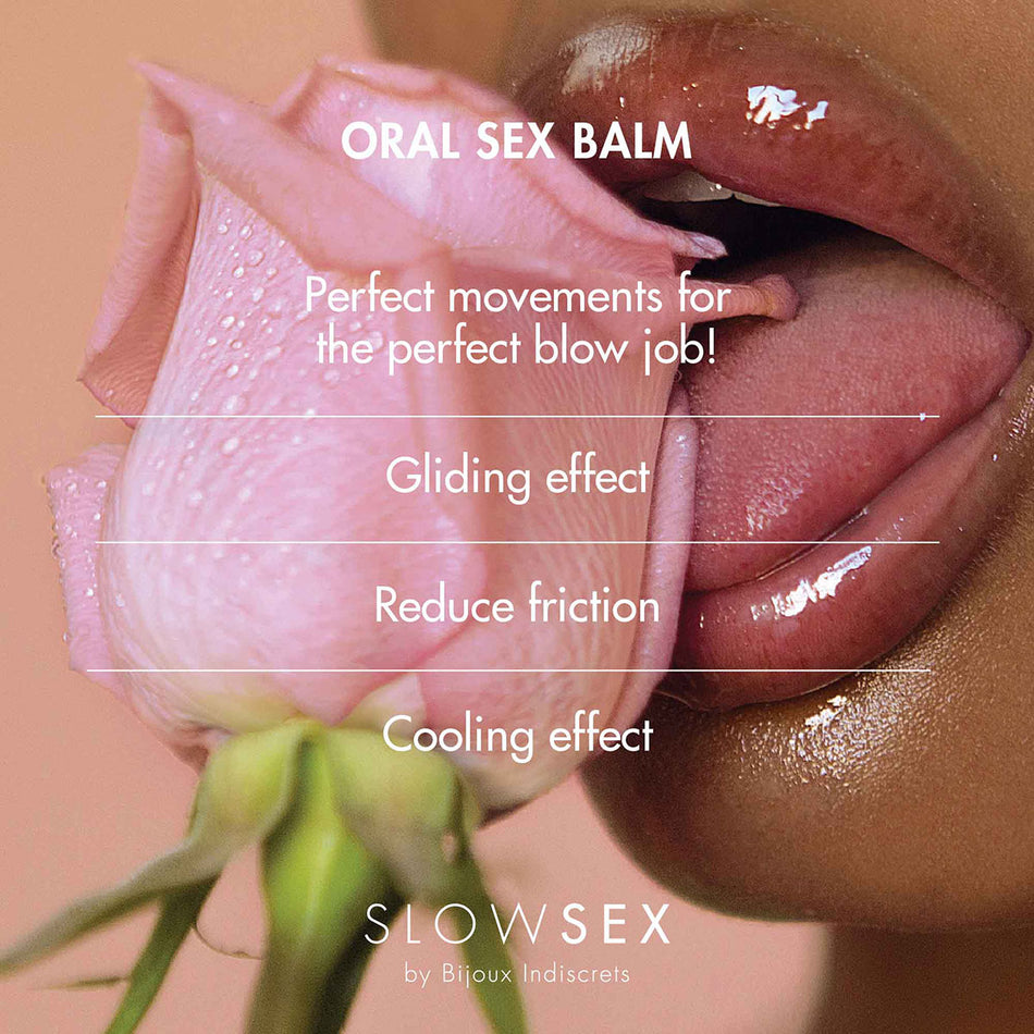 Bijoux Indiscrets Slow Sex Oral Sex Balm 0.34 oz. - Zateo Joy