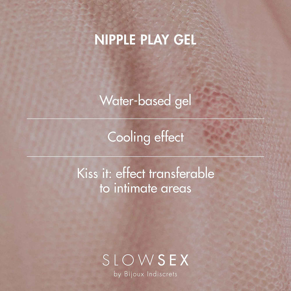 Bijoux Indiscrets Slow Sex Nipple Play Gel 0.34 oz. - Zateo Joy