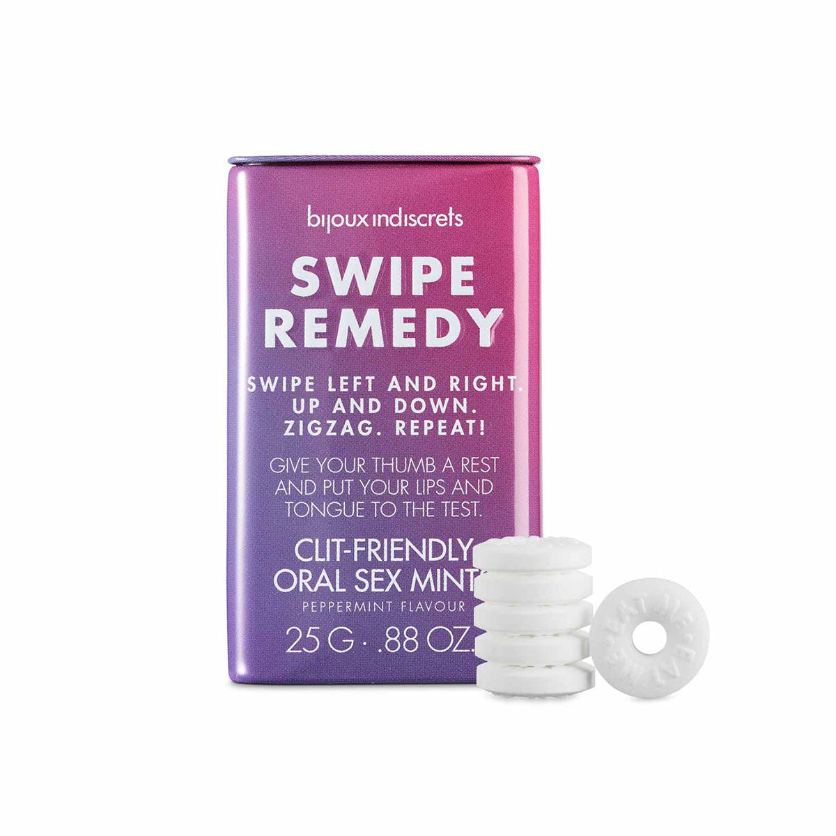 Bijoux Indiscrets Clitherapy Swipe Therapy Oral Sex Mints 0.88 oz. - Zateo Joy