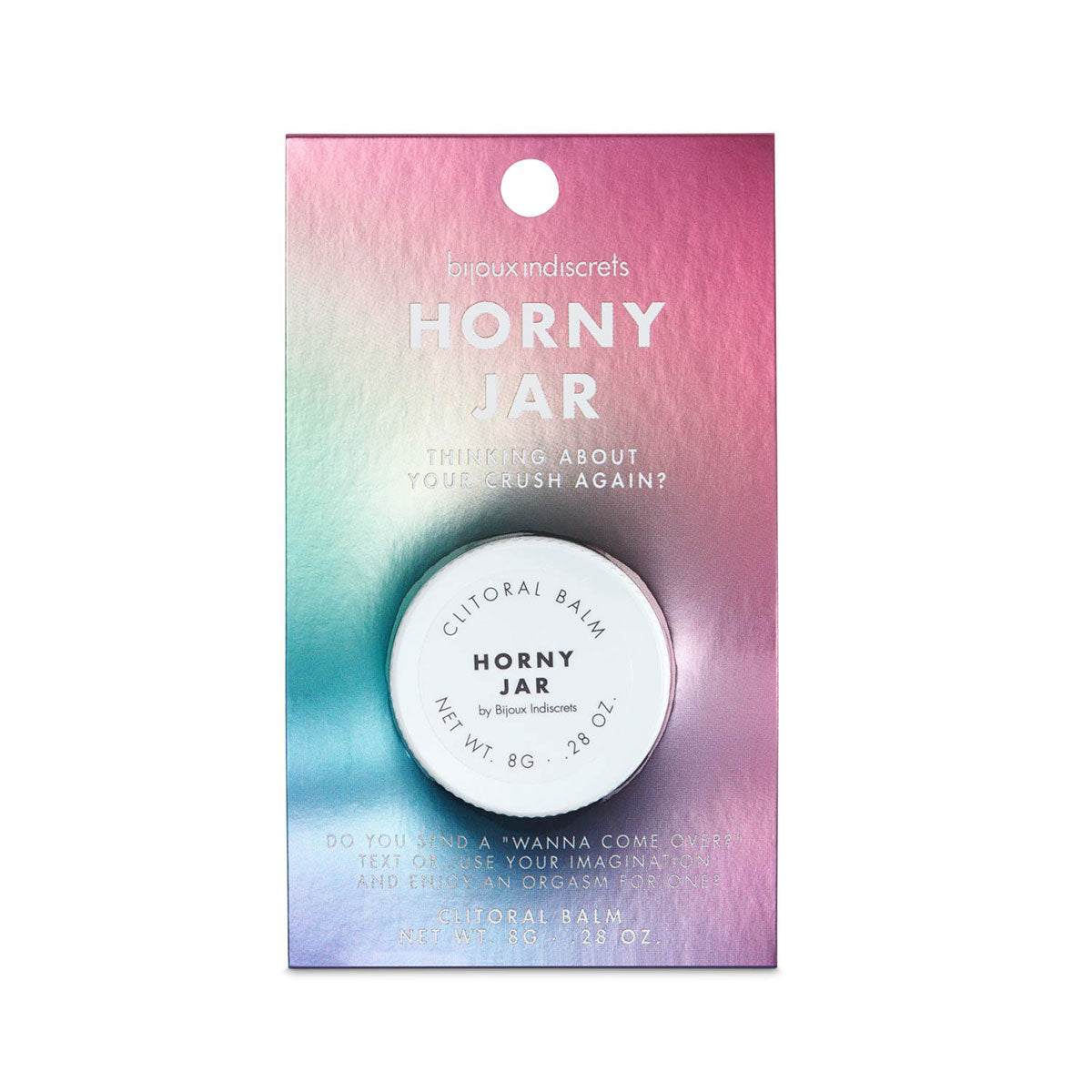 Bijoux Indiscrets Clitherapy Horny Jar Clitoral Balm 0.28 oz. - Zateo Joy