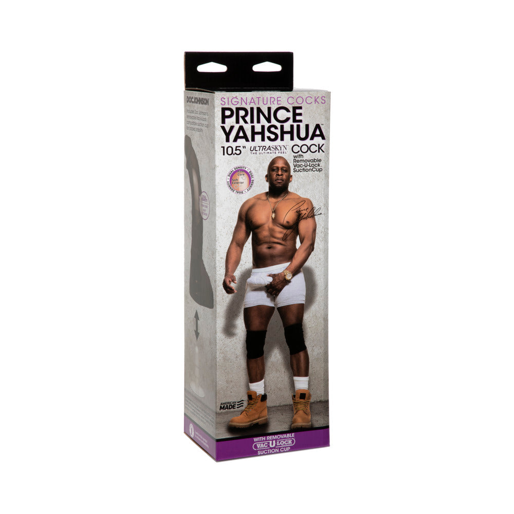 Prince Yahshua ULTRASKYN 10.5in Cock with Removable Vac-U-Lock Suction Cup - Zateo Joy