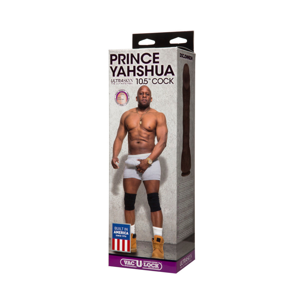 Prince Yahshua ULTRASKYN 10.5in Cock with Removable Vac-U-Lock Suction Cup - Zateo Joy