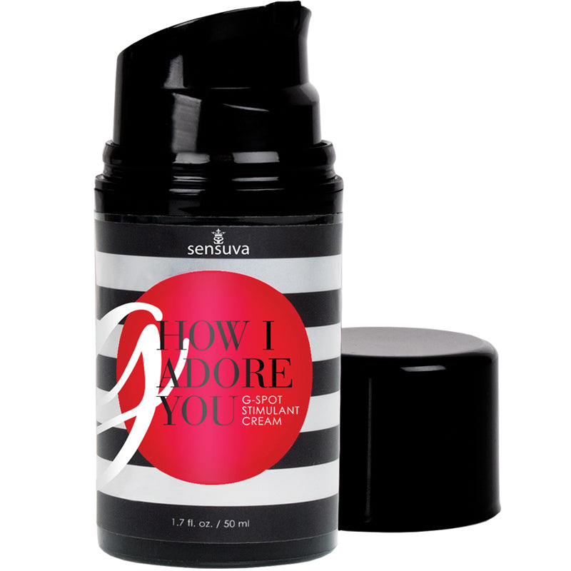 Sensuva G, How I Adore You G-Spot Stimulant Cream 1.7 oz. - Zateo Joy