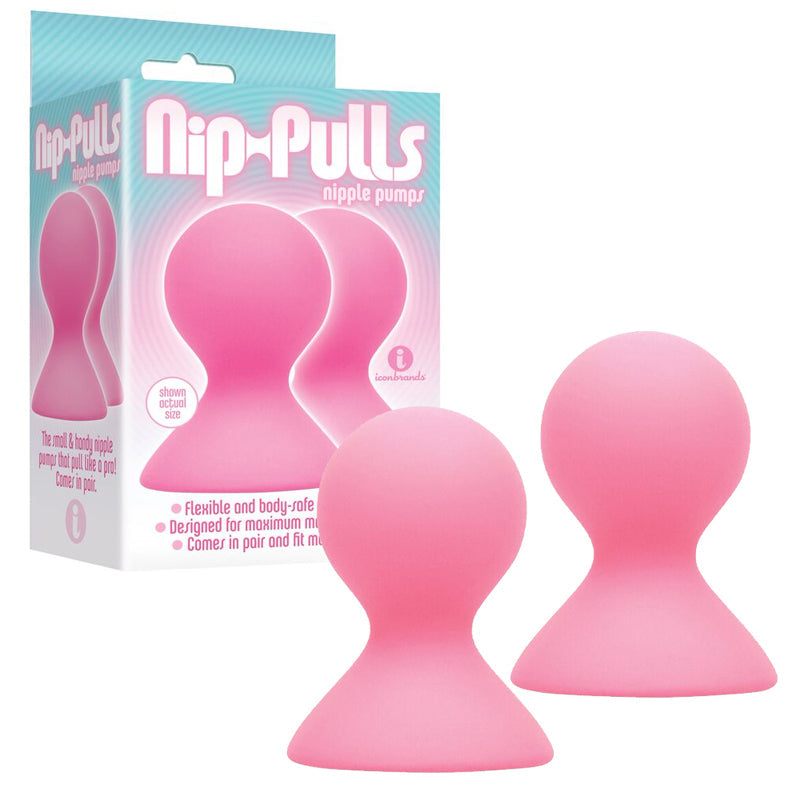 The 9's, Silicone Nip-Pulls, Pink - Zateo Joy