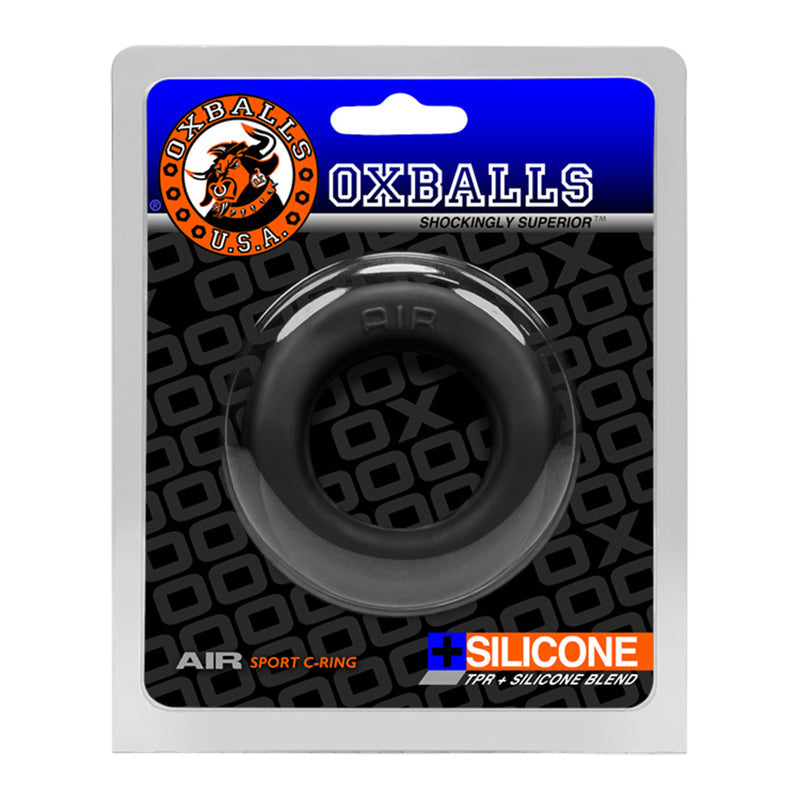 OxBalls AIR airflow cockring, BLACK ICE - Zateo Joy