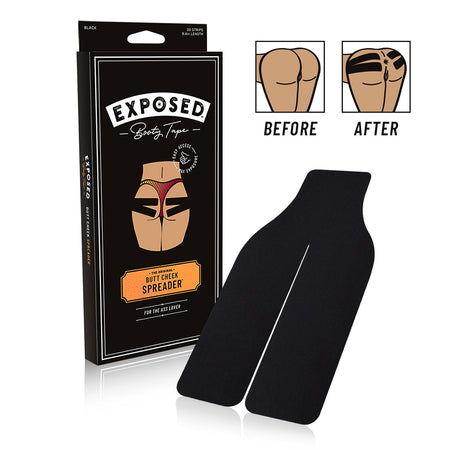 Exposed Booty Tape (20 Pieces Per Box) - Zateo Joy