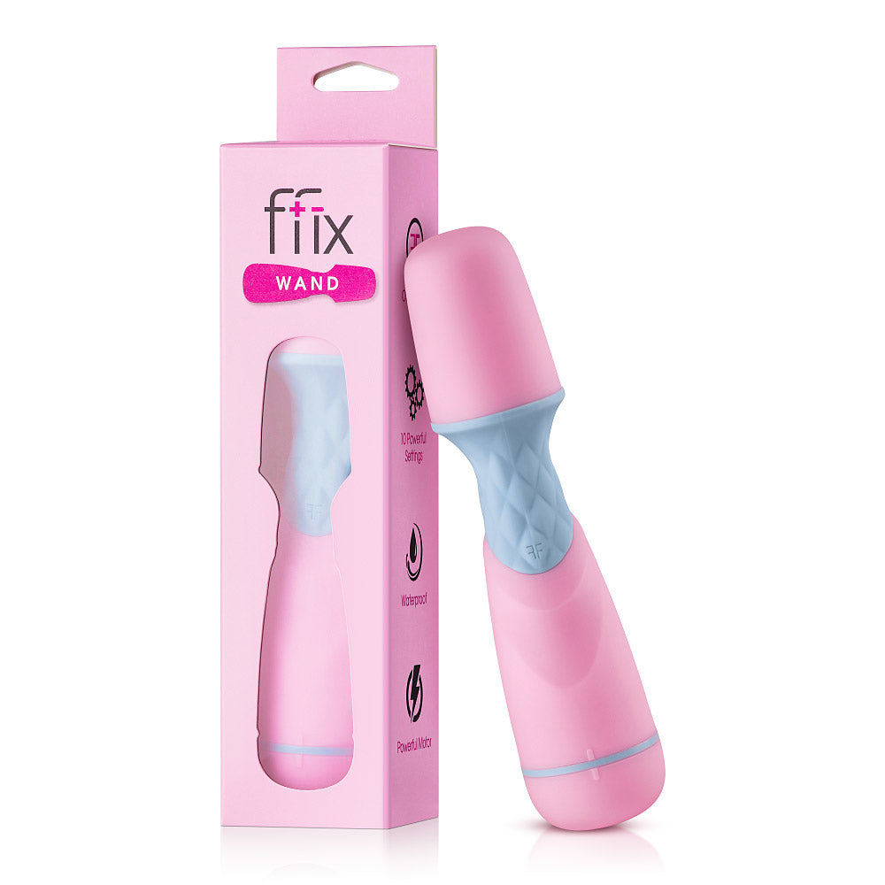 FemmeFunn FFIX Wand Waterproof Vibrator Pink - Zateo Joy