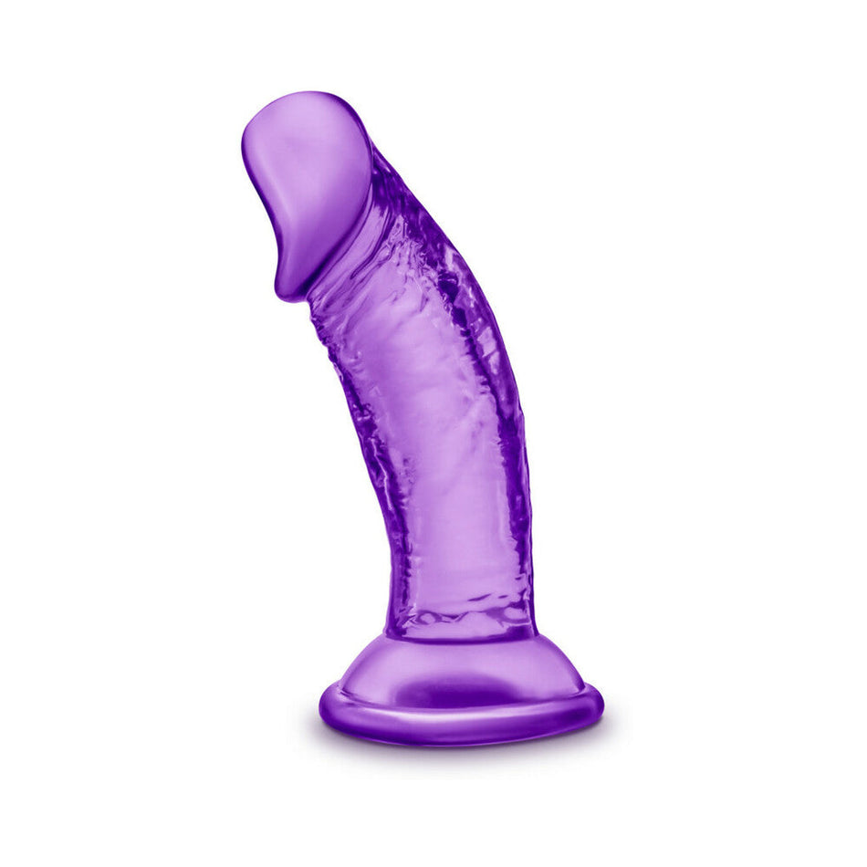 Blush B Yours Sweet n' Small 4 in. Dildo with Suction Cup Purple