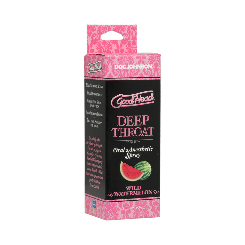 GoodHead Deep Throat Spray Wild Watermelon - Zateo Joy