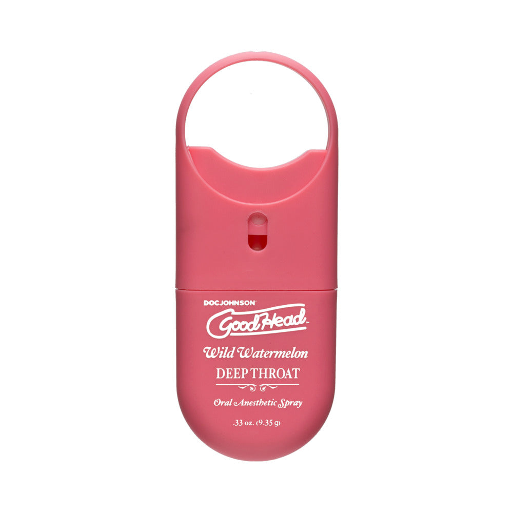 GoodHead Deep Throat Spray To-Go Wild Watermelon .33 oz. - Zateo Joy