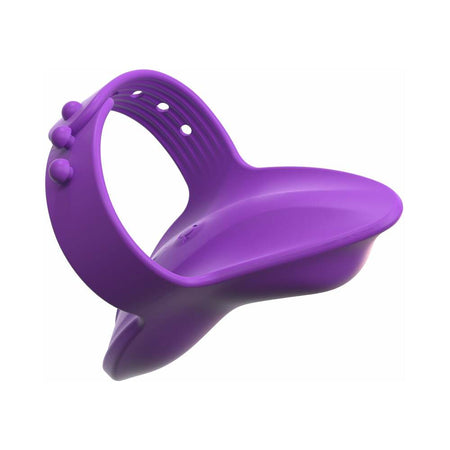 Pipedream Fantasy For Her Rechargeable Adjustable Silicone Her Finger Vibe Purple - Zateo Joy