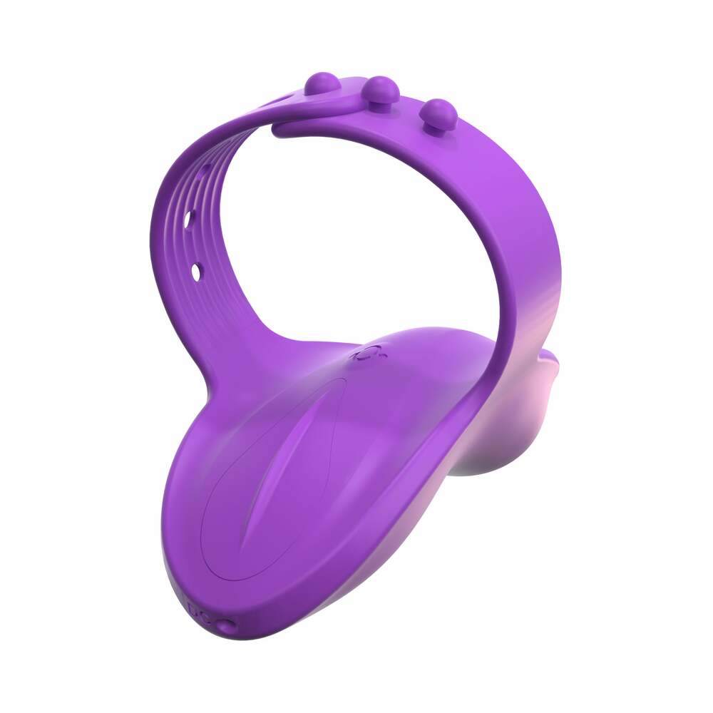 Pipedream Fantasy For Her Rechargeable Adjustable Silicone Her Finger Vibe Purple - Zateo Joy