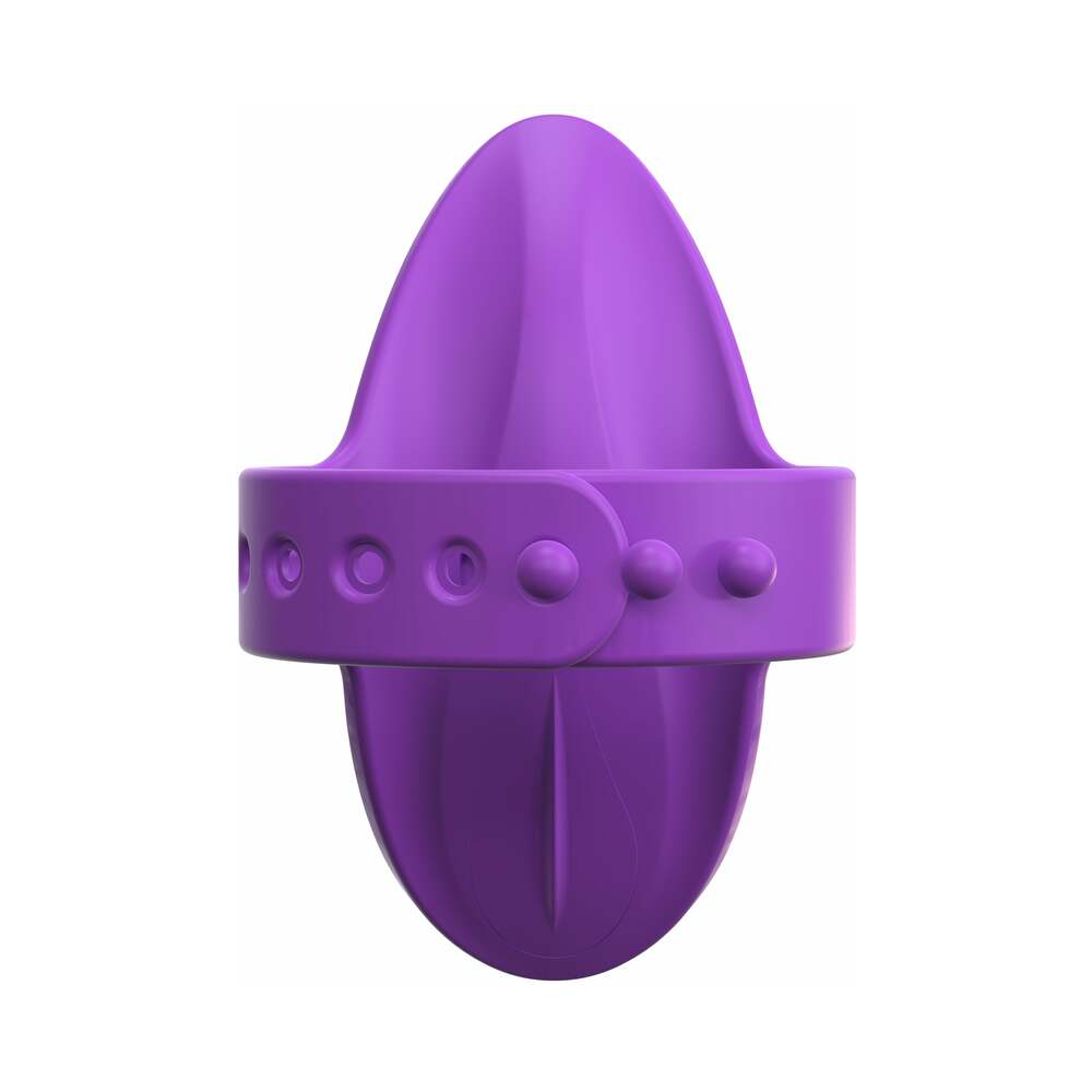 Pipedream Fantasy For Her Rechargeable Adjustable Silicone Her Finger Vibe Purple - Zateo Joy