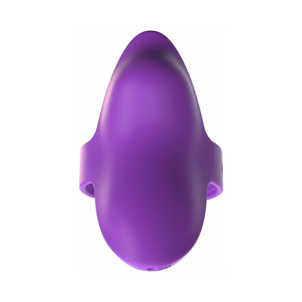 Pipedream Fantasy For Her Rechargeable Adjustable Silicone Her Finger Vibe Purple - Zateo Joy