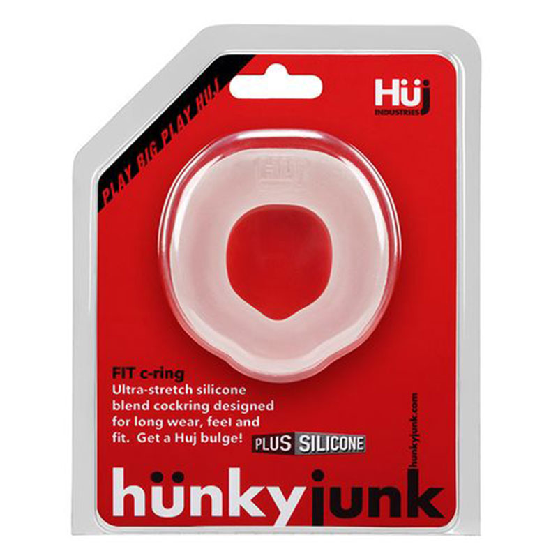 Hunkyjunk FIT ergo c-ring, ice - Zateo Joy