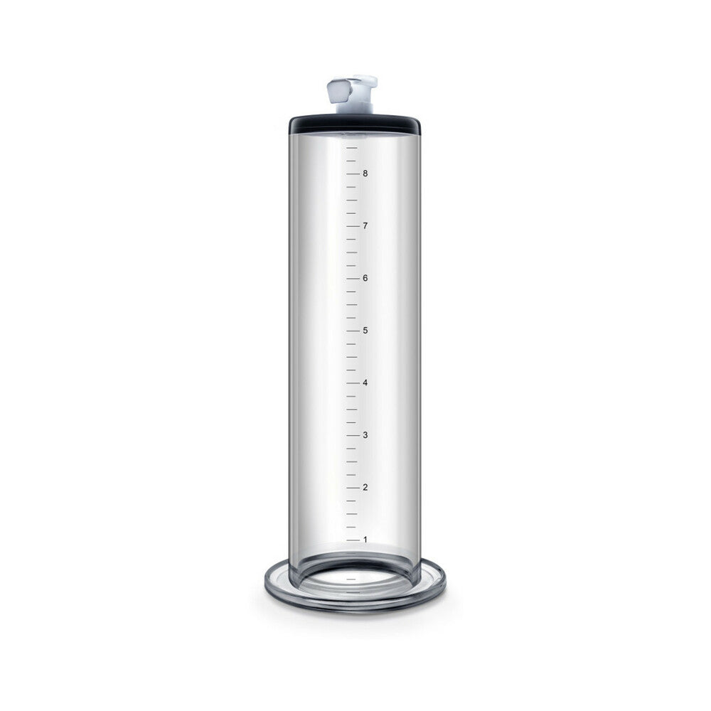 Blush Performance Penis Pump 9 in. x 2 in. Cylinder Clear - Zateo Joy