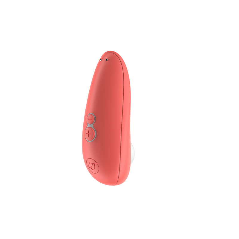 Womanizer Starlet 2 Rechargeable Silicone Pleasure Air Clitoral Stimulator Coral - Zateo Joy