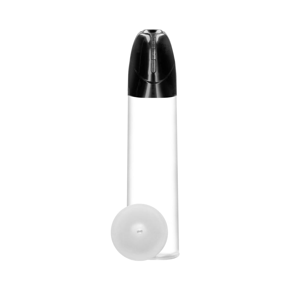 Shots Pumped Rechargeable Smart Cyber Penis Pump Clear - Zateo Joy