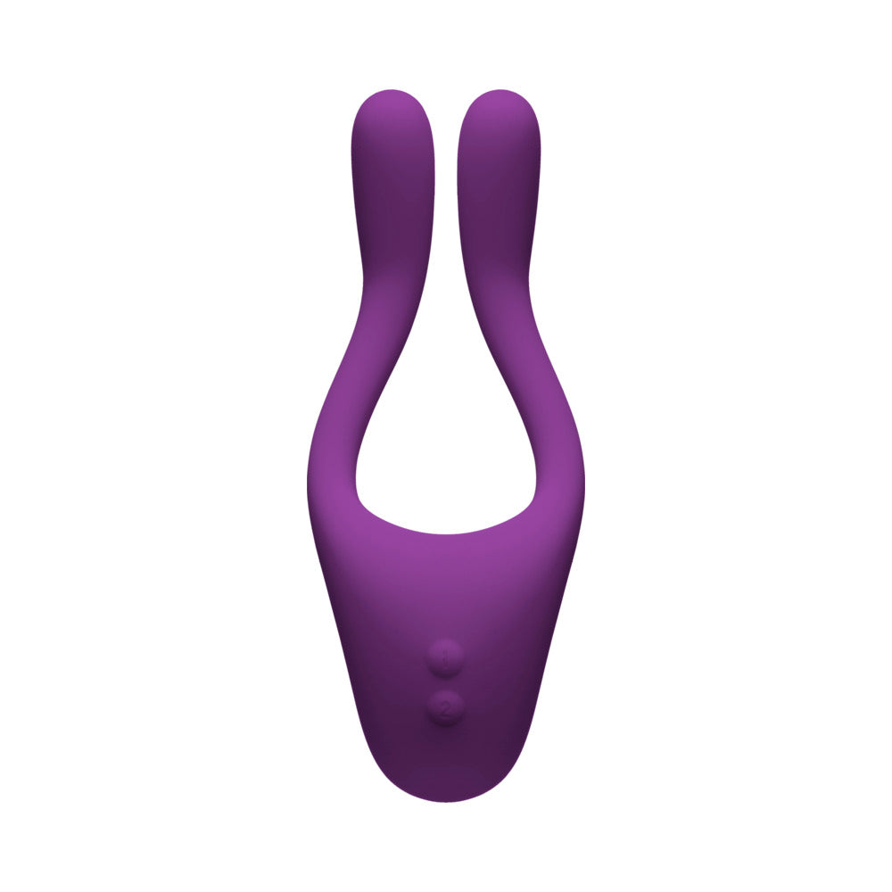 TRYST V2 Bendable Multi Erogenous Zone Massager with Remote- Purple - Zateo Joy