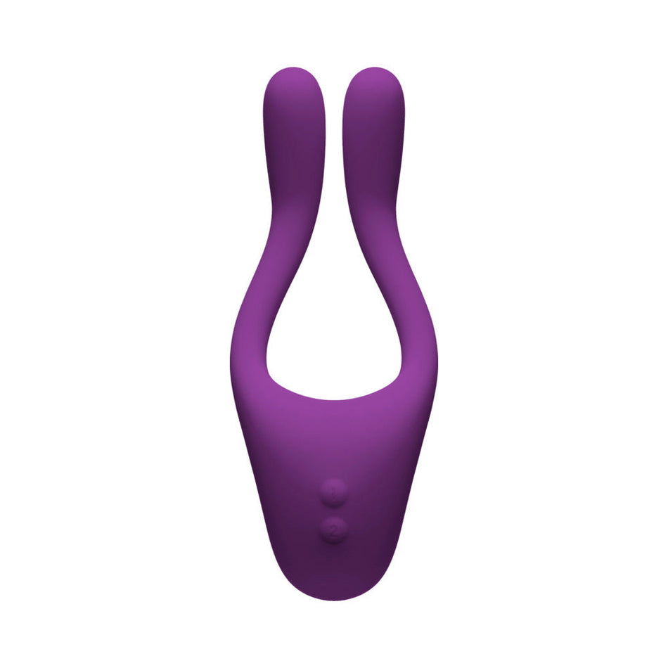 TRYST V2 Bendable Multi Erogenous Zone Massager with Remote- Purple - Zateo Joy