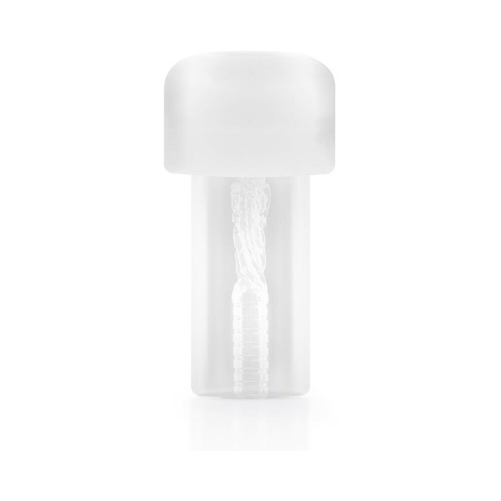 Blush Performance Stroker Pump Sleeve Clear - Zateo Joy