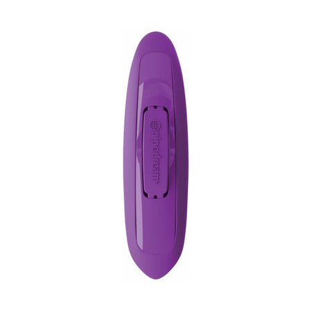 Pipedream 3Some Rock n' Ride Triple Stimulation Silicone Vibrator Purple - Zateo Joy