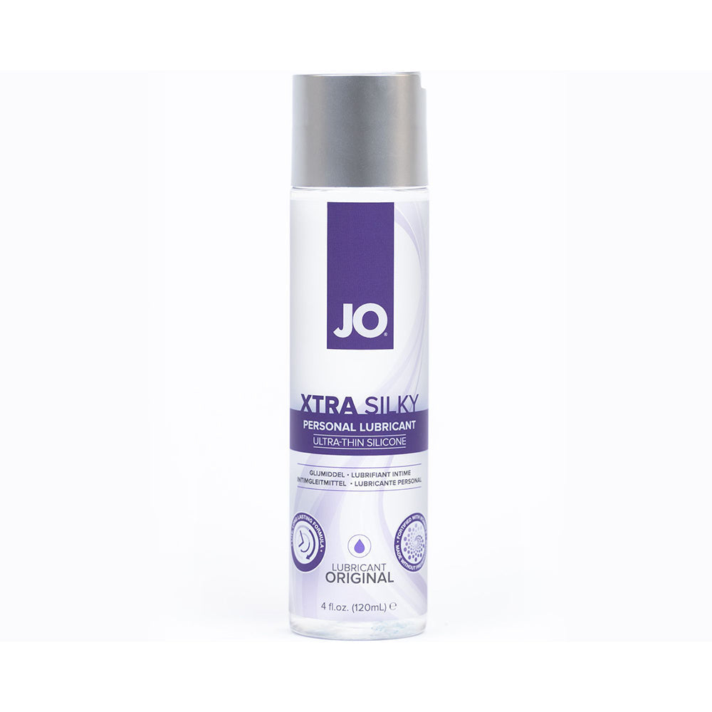 JO Xtra Silky Silicone Lubricant 4 oz. - Zateo Joy