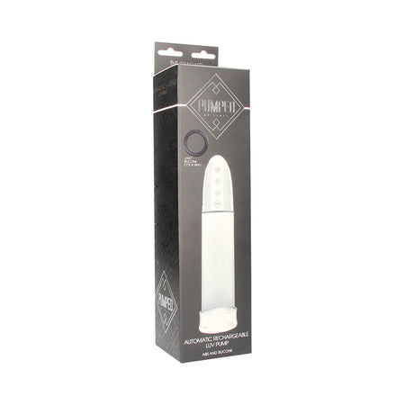 Shots Pumped Automatic Rechargeable Luv Pump Clear - Zateo Joy