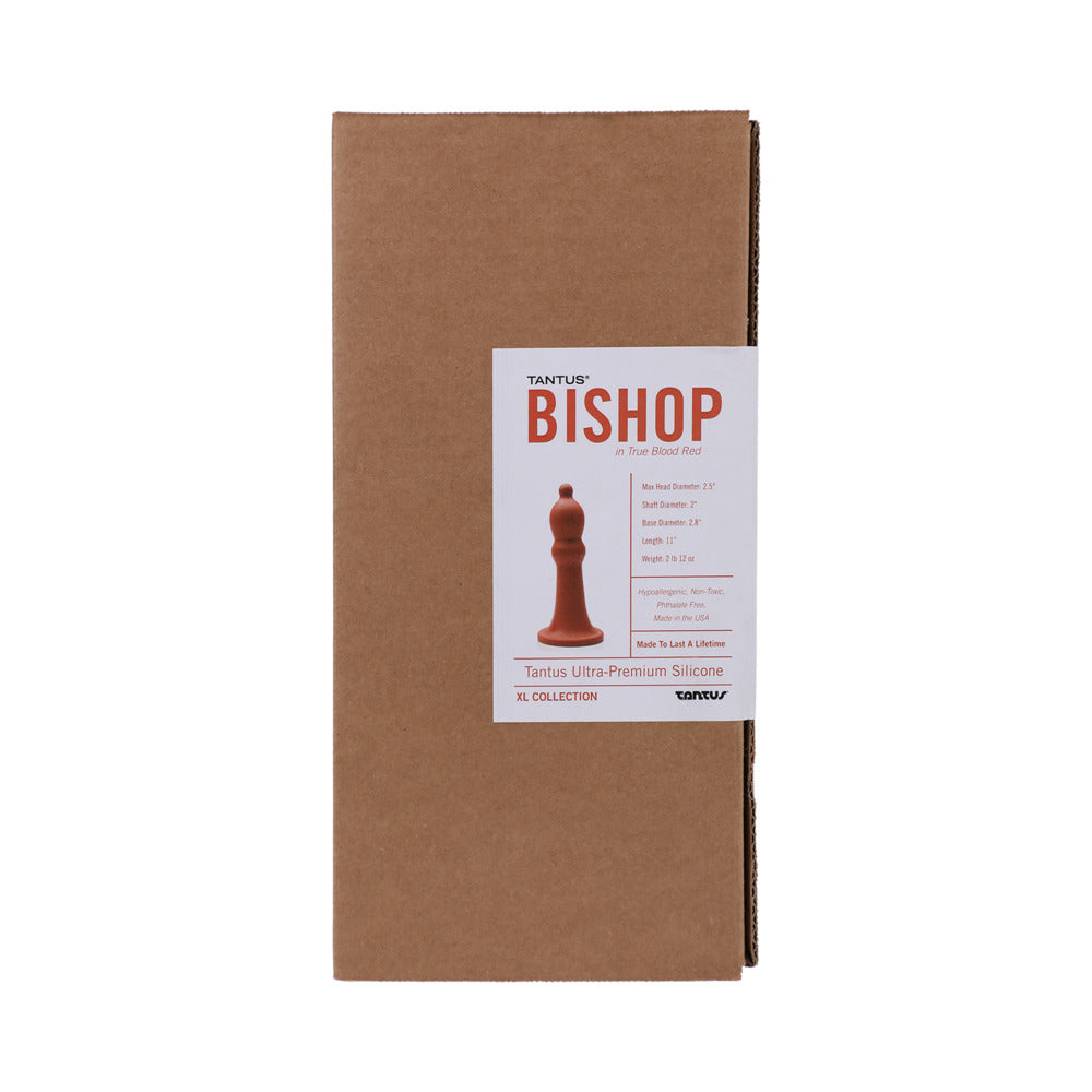 Tantus Bishop Dildo Ruby (Box) - Zateo Joy