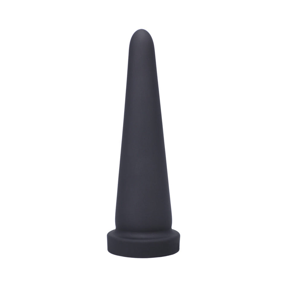 Tantus Cone Small Dildo Onyx (Box) - Zateo Joy