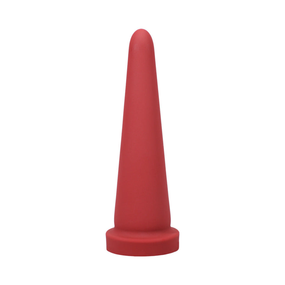 Tantus Cone Small Dildo Ruby (Box) - Zateo Joy