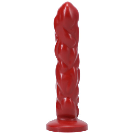 Tantus Paisley Textured Dildo Ruby (Bag) - Zateo Joy